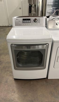 LG Front Load Dryer – Sensor Dry, White