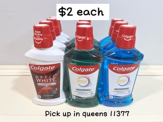 Colgate mouthwash 500ml -$2 each