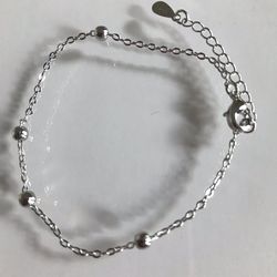 Sterling Silver Ladies Bracelet 
