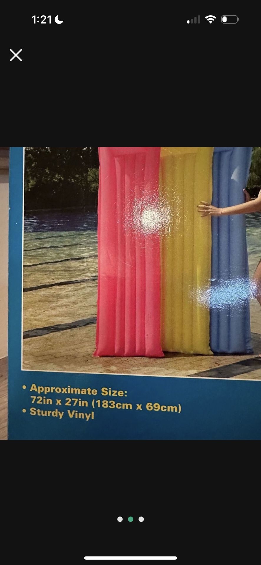 NEW, Air Mattress, For Pool, Lake...