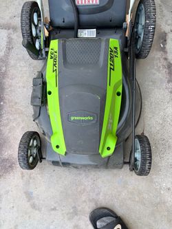 Greenworks 21" 120V 13A Electric Lawn Mower