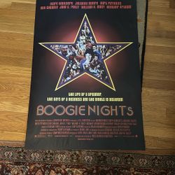 Boogie Nights Full Size Theatrical Movie Poster 