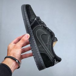 Jordan 1 Low Travis Scott Black Phantm