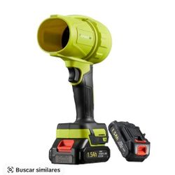 Soplador De Hojas Inalámbrico de 21V 31000 RPM   Con Baterías  de 4000 mAh  Turbo Motor de Cobre Puro Sin Escobillas 