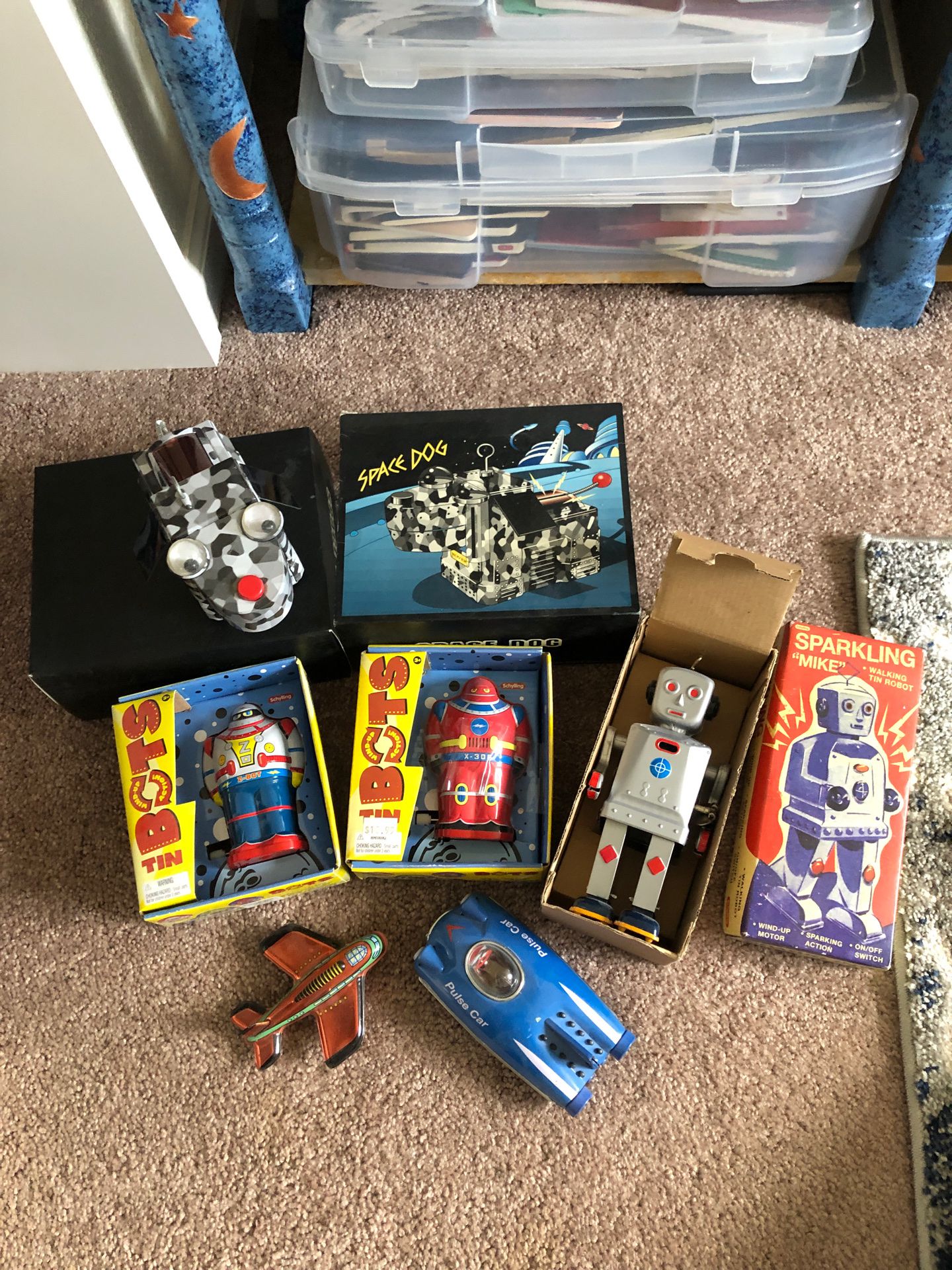 Replica Collection of Tin Toys