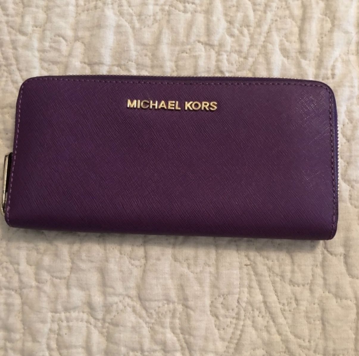 Michael Kors Purple Wallet