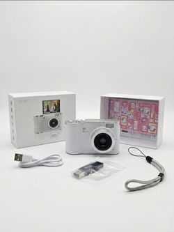 LK-007 4K Digital Camera – Compact Vlogging Camera with Flip Screen