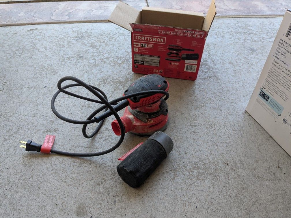 Craftsman Orbital Sander, Corded