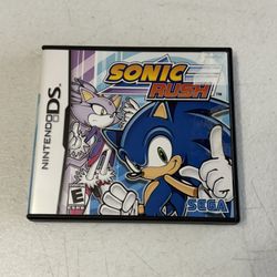 Nintendo DS Sonic Rush game