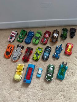 Collection of Hot Wheels Toy Cars