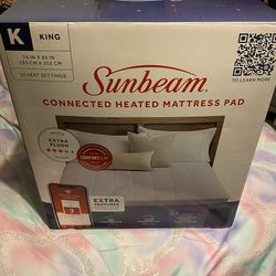 Sunbeam heated mattress pad