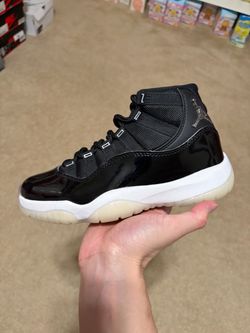 Size 6.5 Women’s / 5Y - Air Jordan 11 Jubilee 25th Anniversary Black