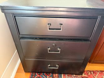 Dresser/nightstand and closet