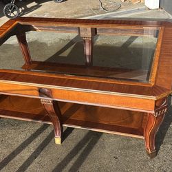 Coffee Table With Glass Top