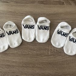 Vans Kids Classic Kick Socks 3-Pack