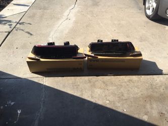 Smoke tail lights and side lights