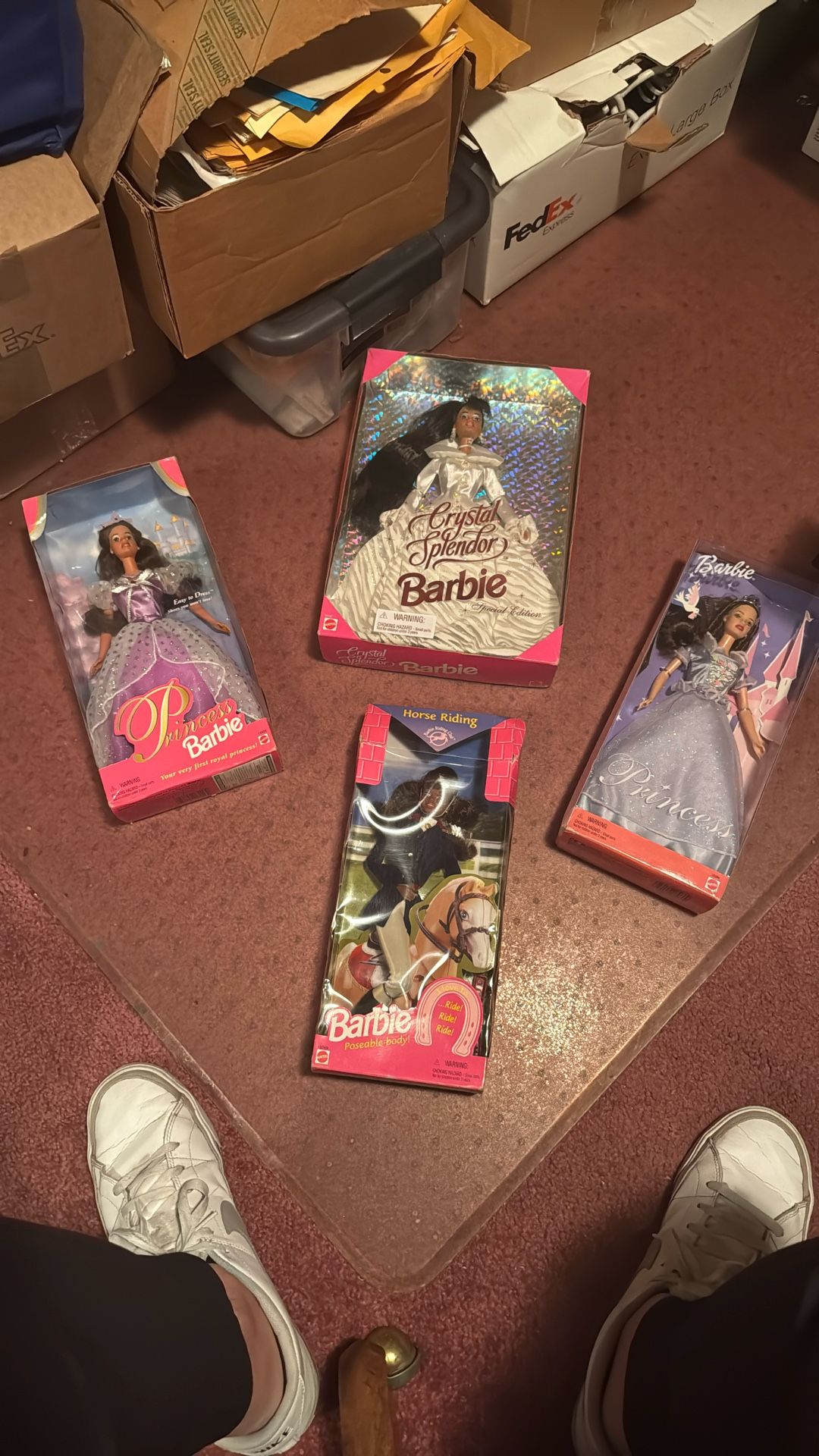 Barbie Dolls In Box Set Of 4