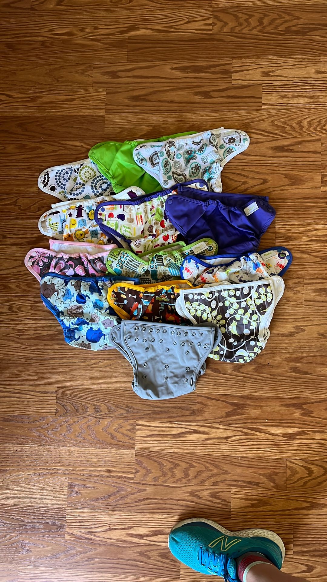 Blueberry Capri Diaper Covers