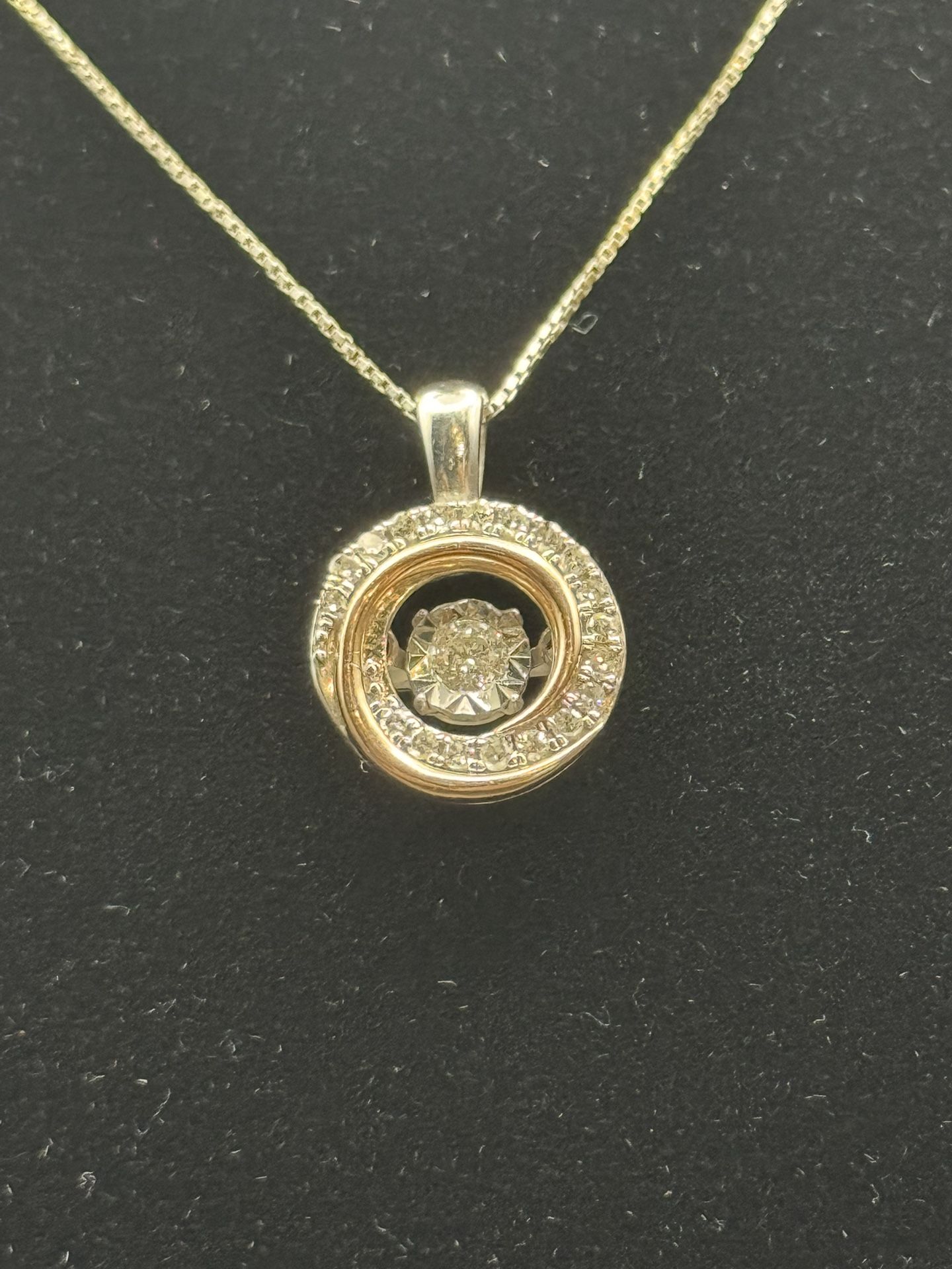 Natural Diamond Necklace 
