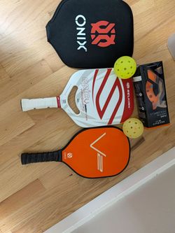 Pickleball Paddle Set with Balls and Cover