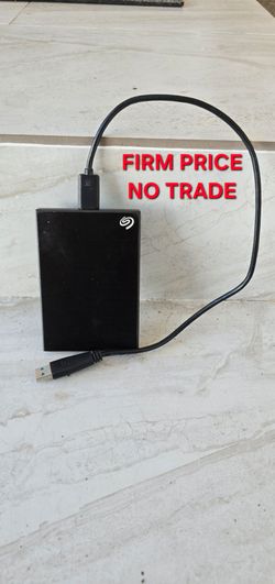 SEAGATE 2TB HD for PS5, Firm Price, No Trade, Works Perfect, Read Description For Details