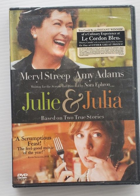 Julie & Julia DVD Meryl Streep 2009 Movie Brand NEW Factory Sealed Snap case