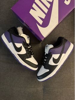 Nike SB Dunk low - Court Purple - Mens 10.5