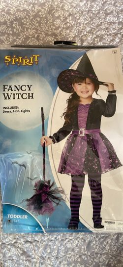 Size 3/4t Fancy Witch Costume