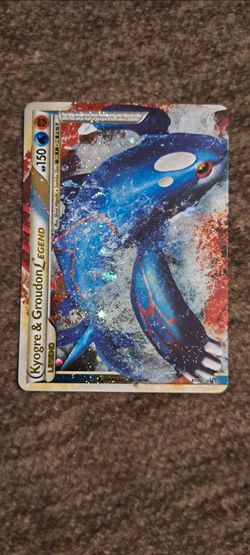Kyogre LEGEND Top Half - 2010 HeartGold & SoulSilver: Undaunted Expansion