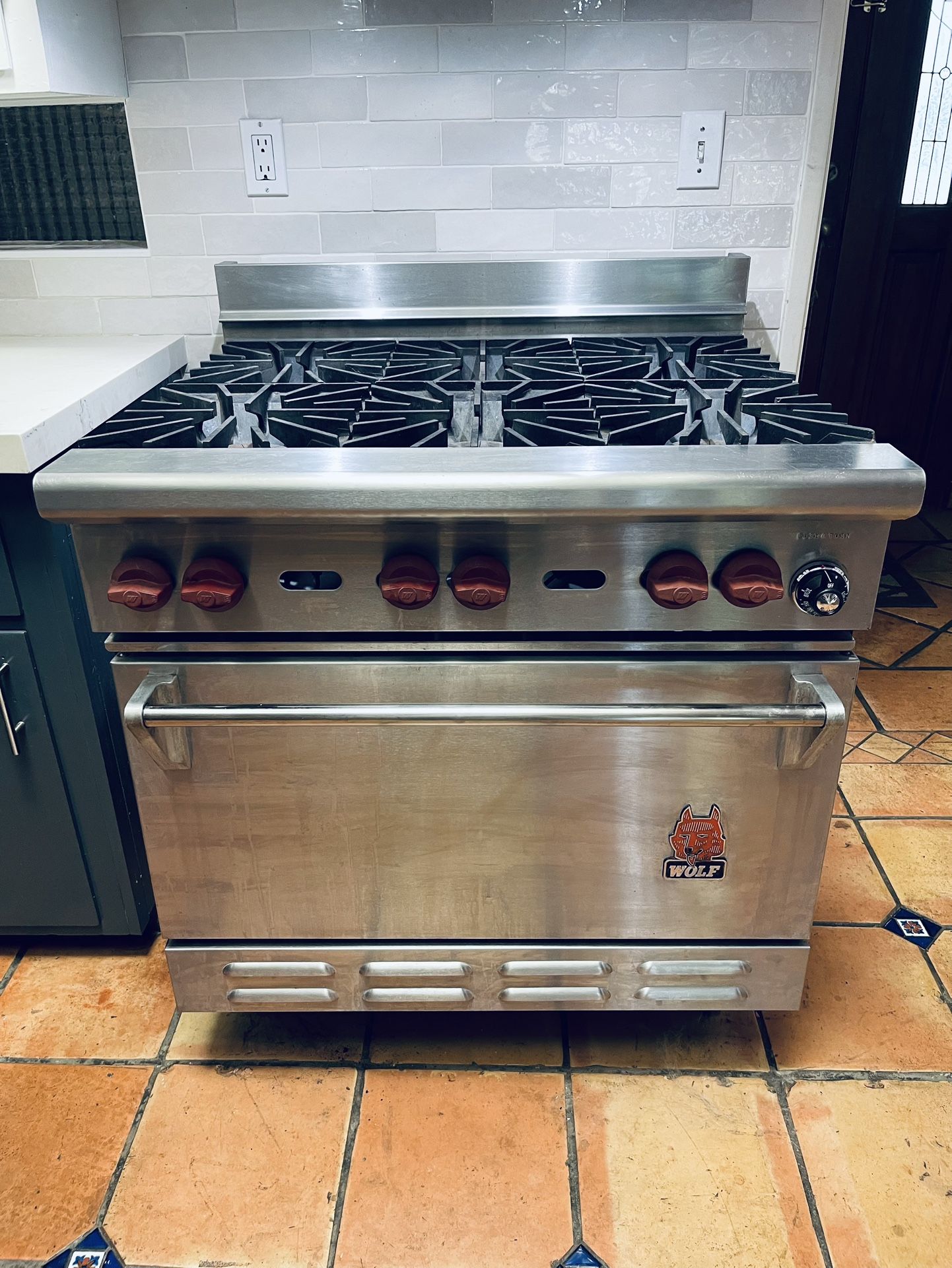 Commercial 34” Wolf Stove - Vintage