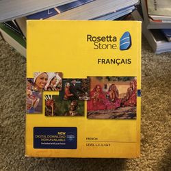 Rosetta Stone French Levels 1-5