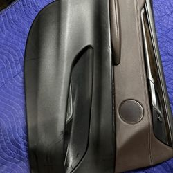 2014 - 2018 BWM X5 F15 FRONT LEFT SIDE DOOR TRIM COVER PANEL OEM BROWN_NAMY