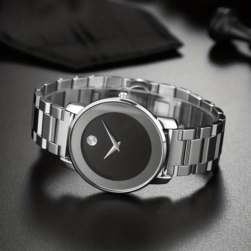FASHION MENS CLASSIC BUSINESS STAINLESS STEEL ULTRA THIN QUARTZ WATCH