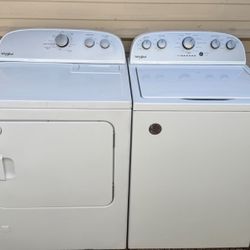 Washer And Dryer (GAS) Set Whirlpool He Extra Capacity Plus 