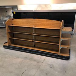 Oakwood Grocery Tables with Casters One Bulk Sale for Deli Bread and Produce