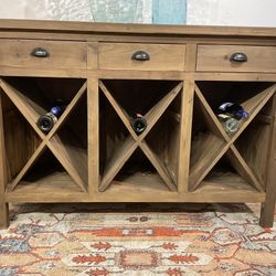 New Jerome Wine Cabinet Primitive Collections 