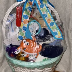 Baby Boy Basket 