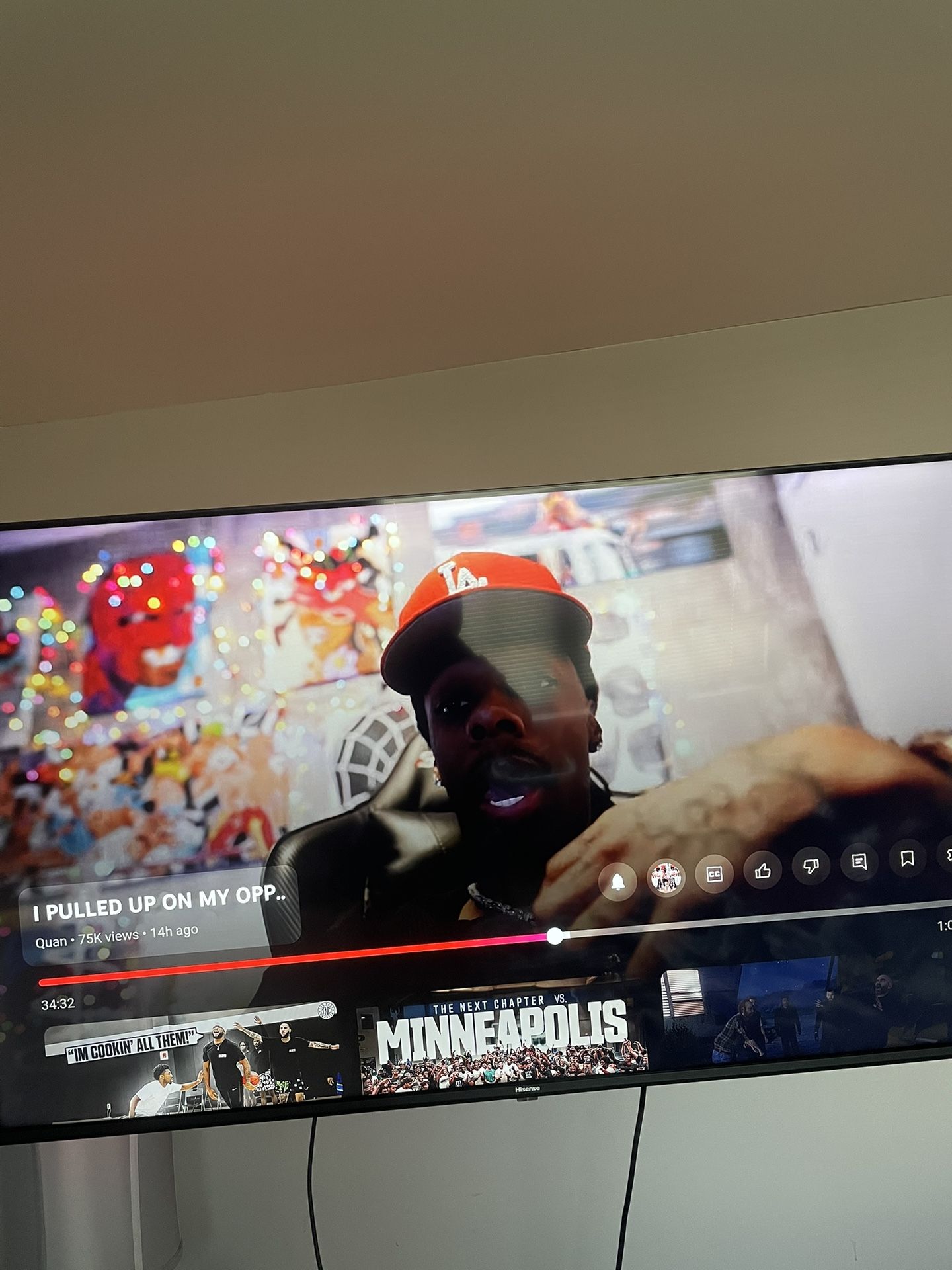 Hisense Tv 55”