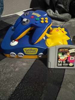Nintendo 64 System - Pikachu Version