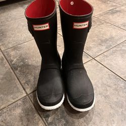 Black Hunter Short Rain Boots 