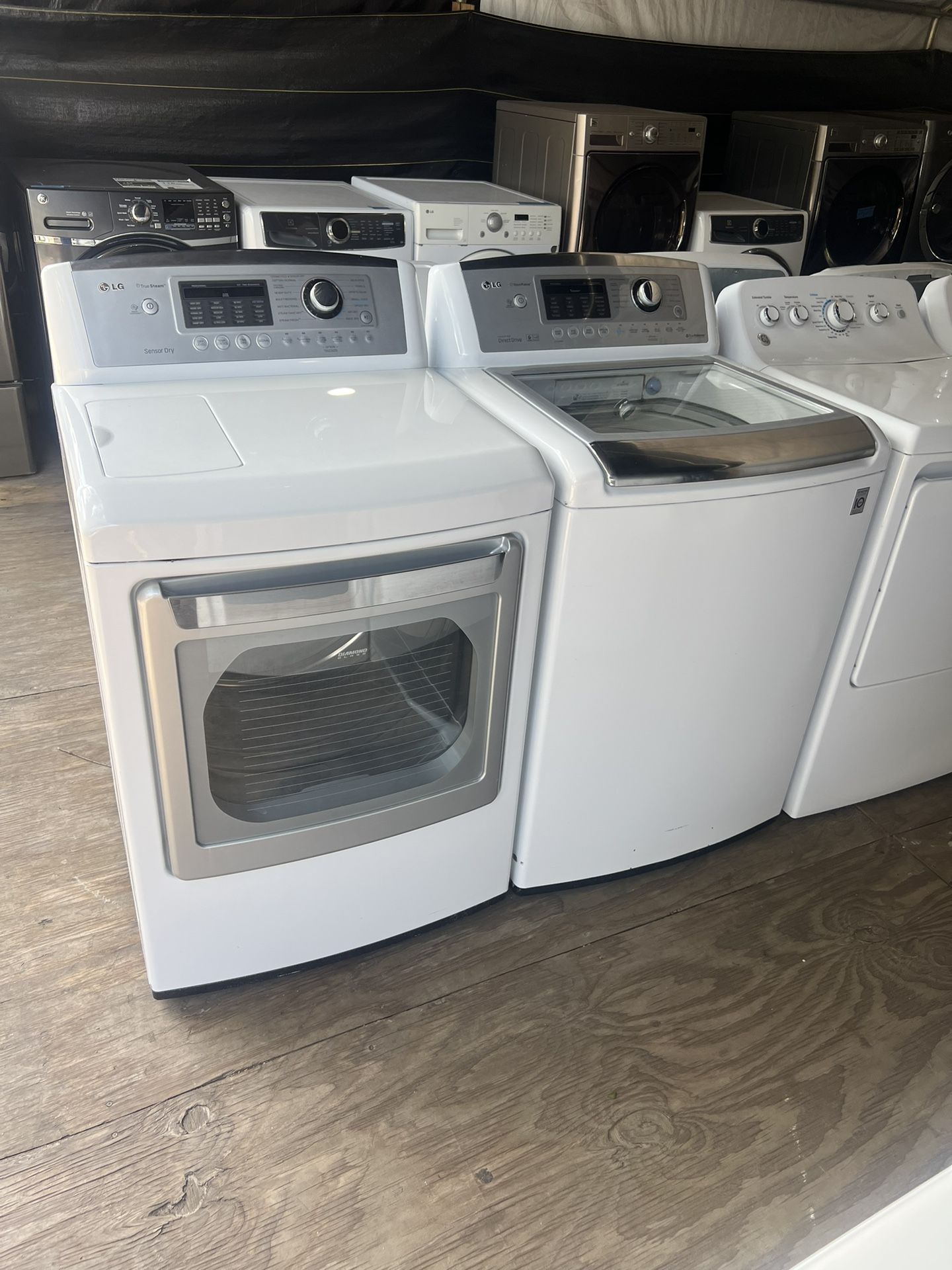 Lg Washer&dryer Large Capacity Set   60 day warranty/ Located at:📍5415 Carmack Rd Tampa Fl 33610📍