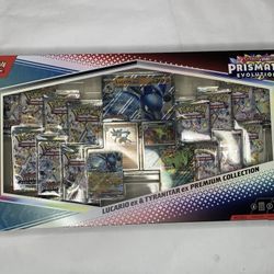 PRISMATIC EVOLUTIONS Lucario EX and Tyranitar EX Premium Collection