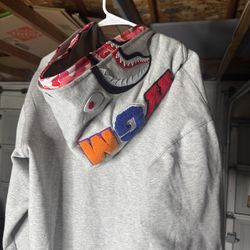 Bape zip up hoodie