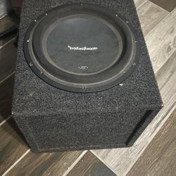 12” Rockford Fosgate P3 With Box