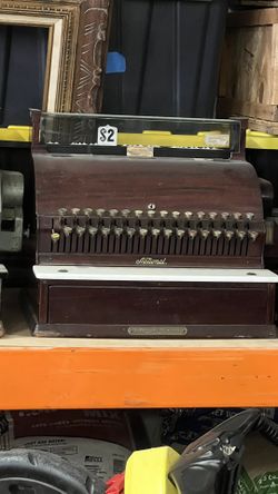 Antique cash register