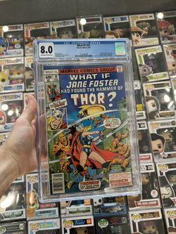 What If Jane Fosters 1st Female Thor Cgc 8.0