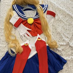 Sailor Moon Costume Size Small 