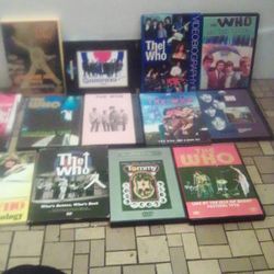 The Who DVD Lot13 Dvds
