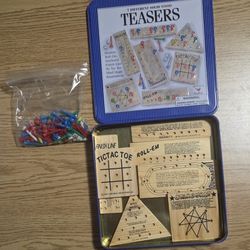 7 Brain Teaser Game Set