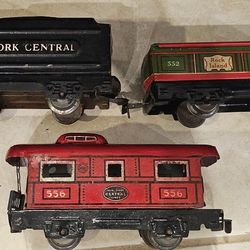 Marx 1940s Steam Type Electric Vintage Train Set